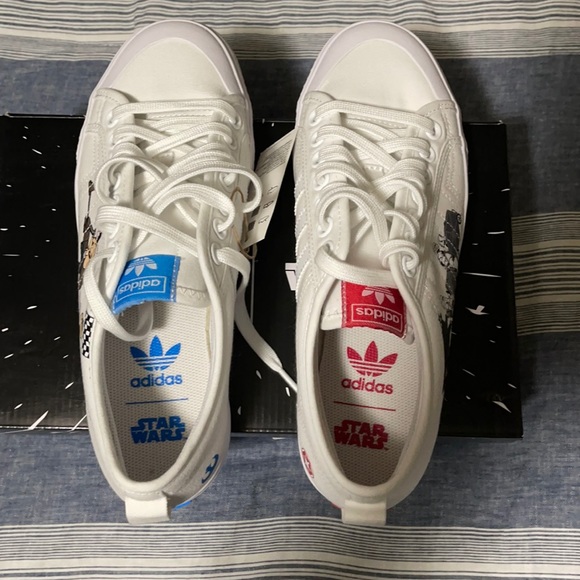 New adidas Niza X Star Wars Sneakers. Men’s size 9. “Intergalactic Race” design. - Picture 10 of 15